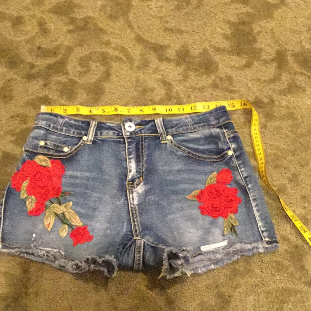 Jean shorts